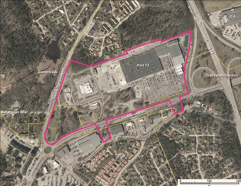 Området runt Port 73