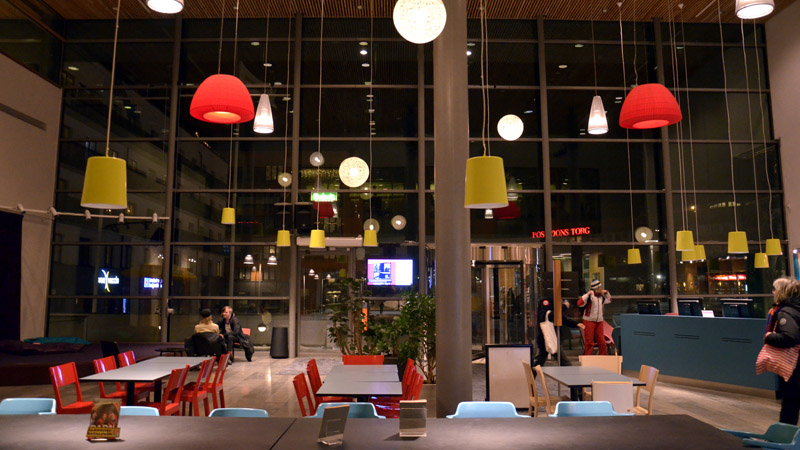 Foajén i kulturhuset